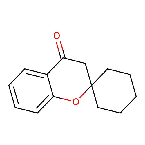 O=C1CC2(CCCCC2)Oc2c1cccc2