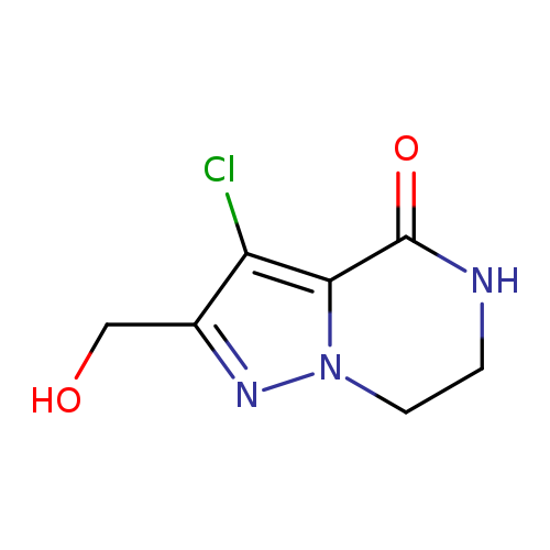 OCc1nn2c(c1Cl)C(=O)NCC2