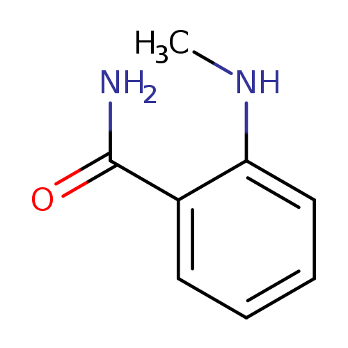 CNc1ccccc1C(=O)N