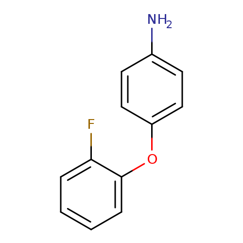 Nc1ccc(cc1)Oc1ccccc1F