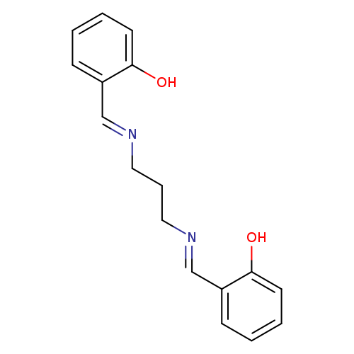 Oc1ccccc1/C=N/CCC/N=C/c1ccccc1O