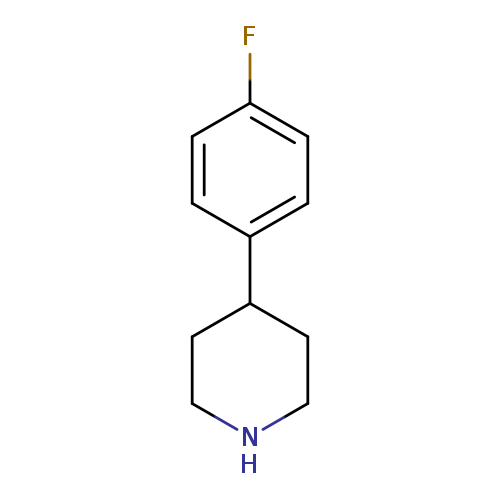 Fc1ccc(cc1)C1CCNCC1