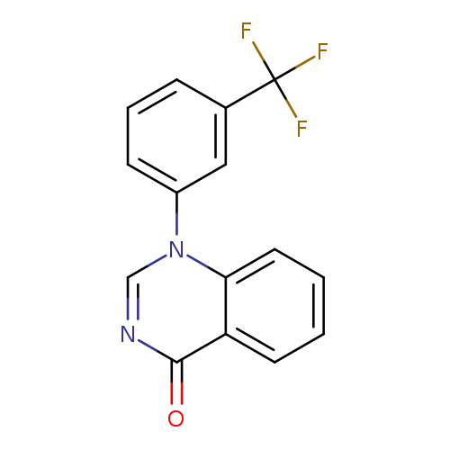 O=c1ncn(c2c1cccc2)c1cccc(c1)C(F)(F)F