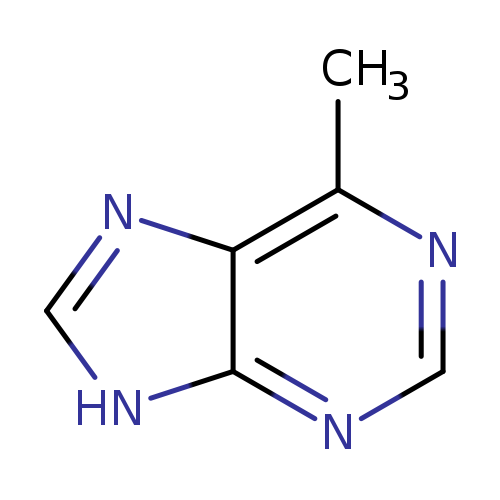 Cc1ncnc2c1nc[nH]2