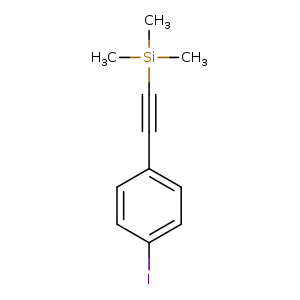 Ic1ccc(cc1)C#C[Si](C)(C)C