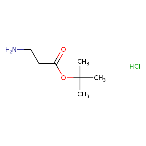 NCCC(=O)OC(C)(C)C.Cl