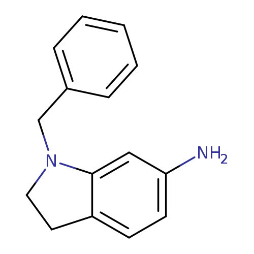 Nc1ccc2c(c1)N(CC2)Cc1ccccc1