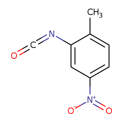 O=C=Nc1cc(ccc1C)[N+](=O)[O-]