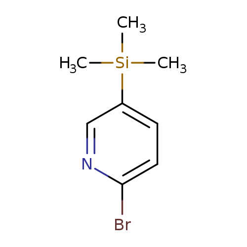 Brc1ccc(cn1)[Si](C)(C)C