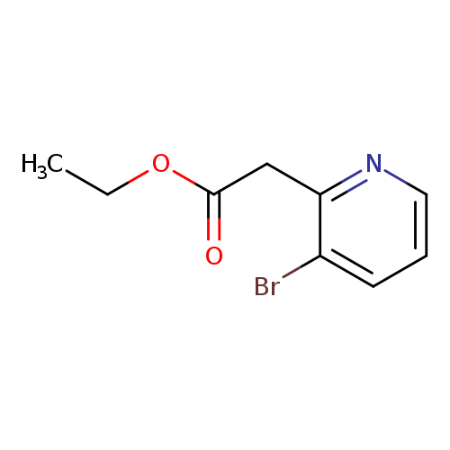 CCOC(=O)Cc1ncccc1Br