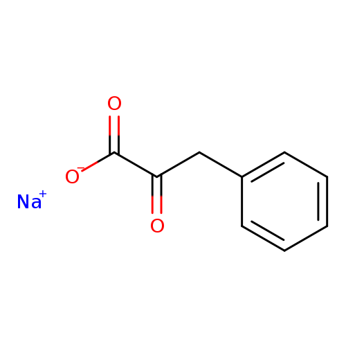 O=C(C(=O)[O-])Cc1ccccc1.[Na+]
