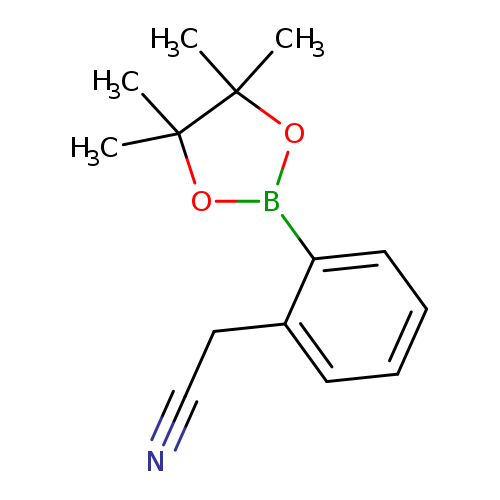 N#CCc1ccccc1B1OC(C(O1)(C)C)(C)C