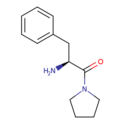 N[C@H](C(=O)N1CCCC1)Cc1ccccc1