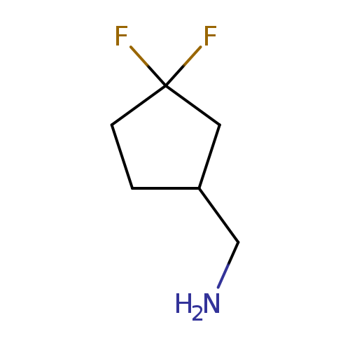 NCC1CCC(C1)(F)F