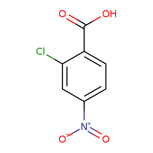 OC(=O)c1ccc(cc1Cl)[N+](=O)[O-]