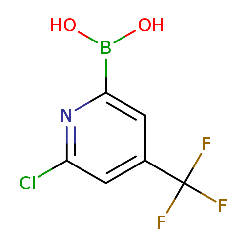 Clc1nc(cc(c1)C(F)(F)F)B(O)O
