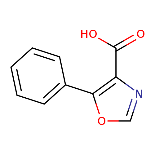 OC(=O)c1ncoc1c1ccccc1