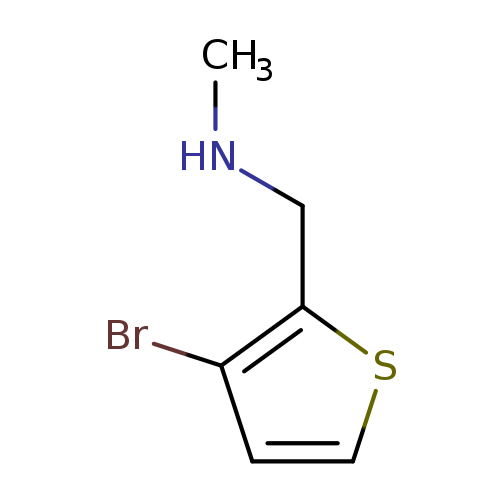 CNCc1sccc1Br