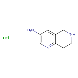 Nc1cc2CNCCc2nc1.Cl