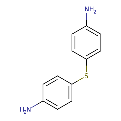 Nc1ccc(cc1)Sc1ccc(cc1)N