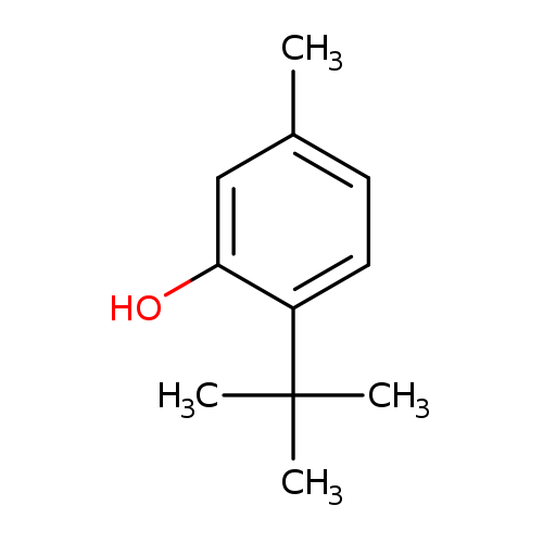 Cc1ccc(c(c1)O)C(C)(C)C