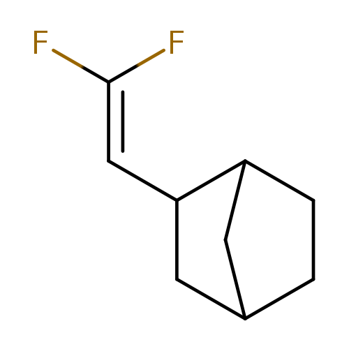 FC(=CC1CC2CC1CC2)F