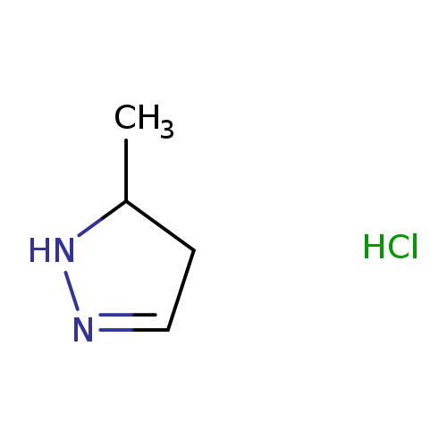 CC1CC=NN1.Cl