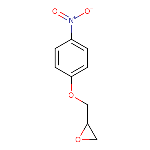 [O-][N+](=O)c1ccc(cc1)OCC1OC1