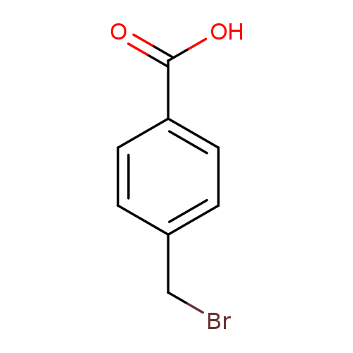 BrCc1ccc(cc1)C(=O)O