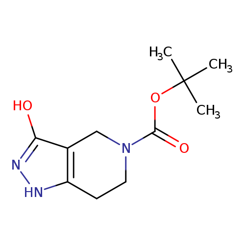 O=C(N1CCc2c(C1)c(O)n[nH]2)OC(C)(C)C