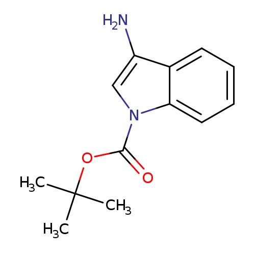 Nc1cn(c2c1cccc2)C(=O)OC(C)(C)C