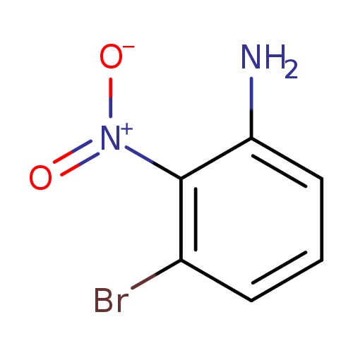 [O-][N+](=O)c1c(N)cccc1Br