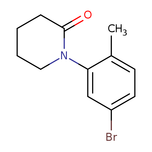 Brc1ccc(c(c1)N1CCCCC1=O)C