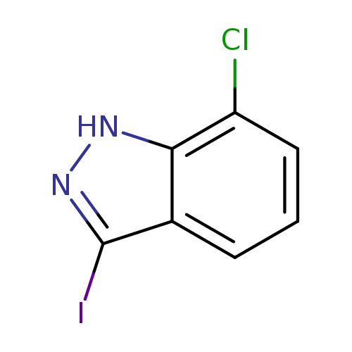 Clc1cccc2c1[nH]nc2I