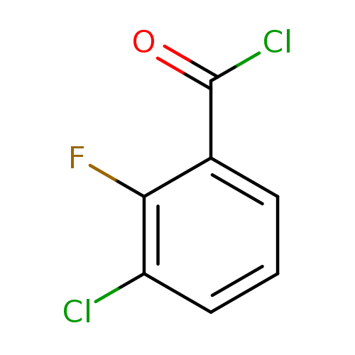 ClC(=O)c1cccc(c1F)Cl