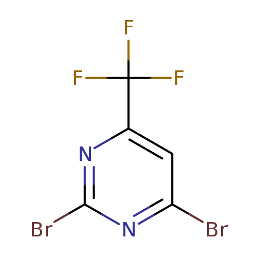 Brc1nc(Br)nc(c1)C(F)(F)F