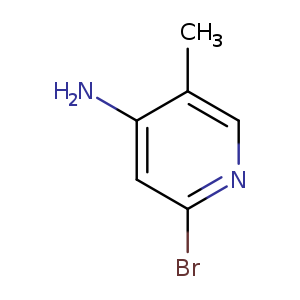 Brc1ncc(c(c1)N)C