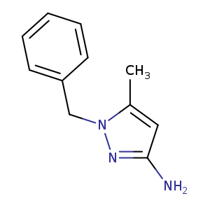 Nc1nn(c(c1)C)Cc1ccccc1