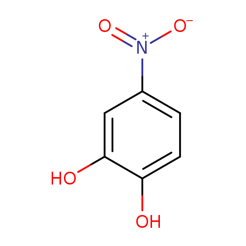 [O-][N+](=O)c1ccc(c(c1)O)O