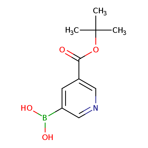 O=C(c1cncc(c1)B(O)O)OC(C)(C)C