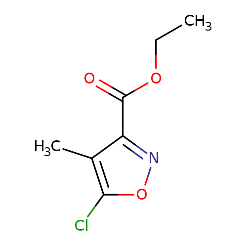 Cc1c(noc1Cl)C(=O)OCC