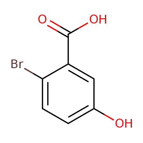 Oc1ccc(c(c1)C(=O)O)Br