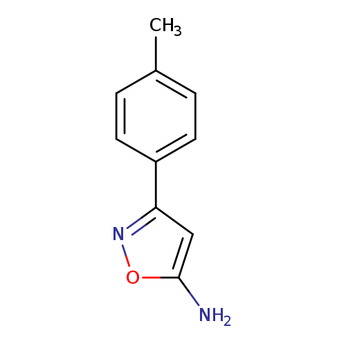Cc1ccc(cc1)c1noc(c1)N