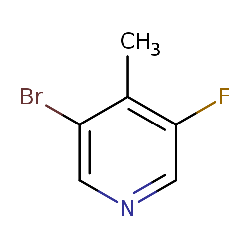 Cc1c(F)cncc1Br