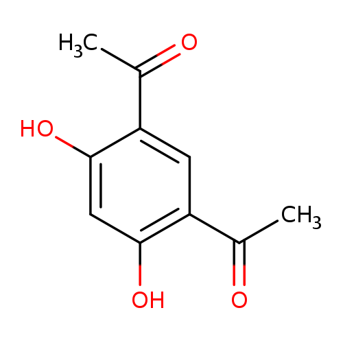 CC(=O)c1cc(C(=O)C)c(cc1O)O