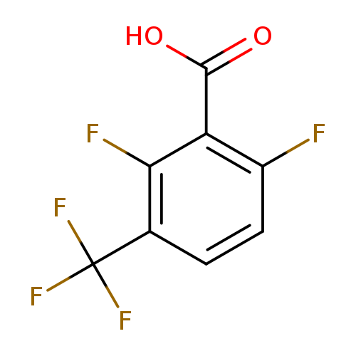 OC(=O)c1c(F)ccc(c1F)C(F)(F)F