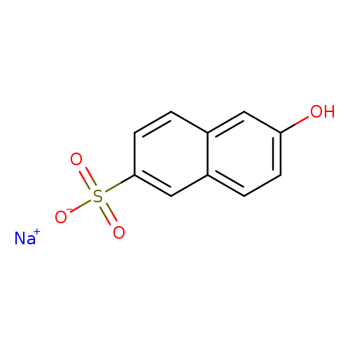 Oc1ccc2c(c1)ccc(c2)S(=O)(=O)[O-].[Na+]