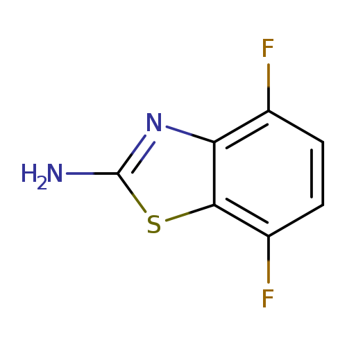 Nc1nc2c(s1)c(F)ccc2F