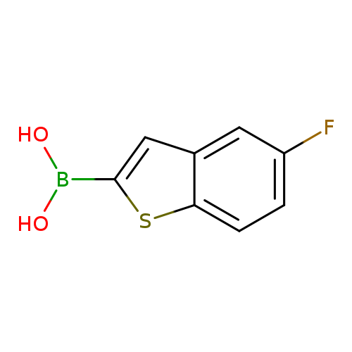 Fc1ccc2c(c1)cc(s2)B(O)O