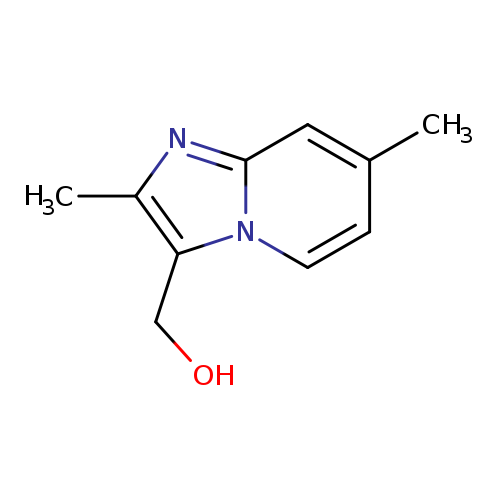 OCc1c(C)nc2n1ccc(c2)C